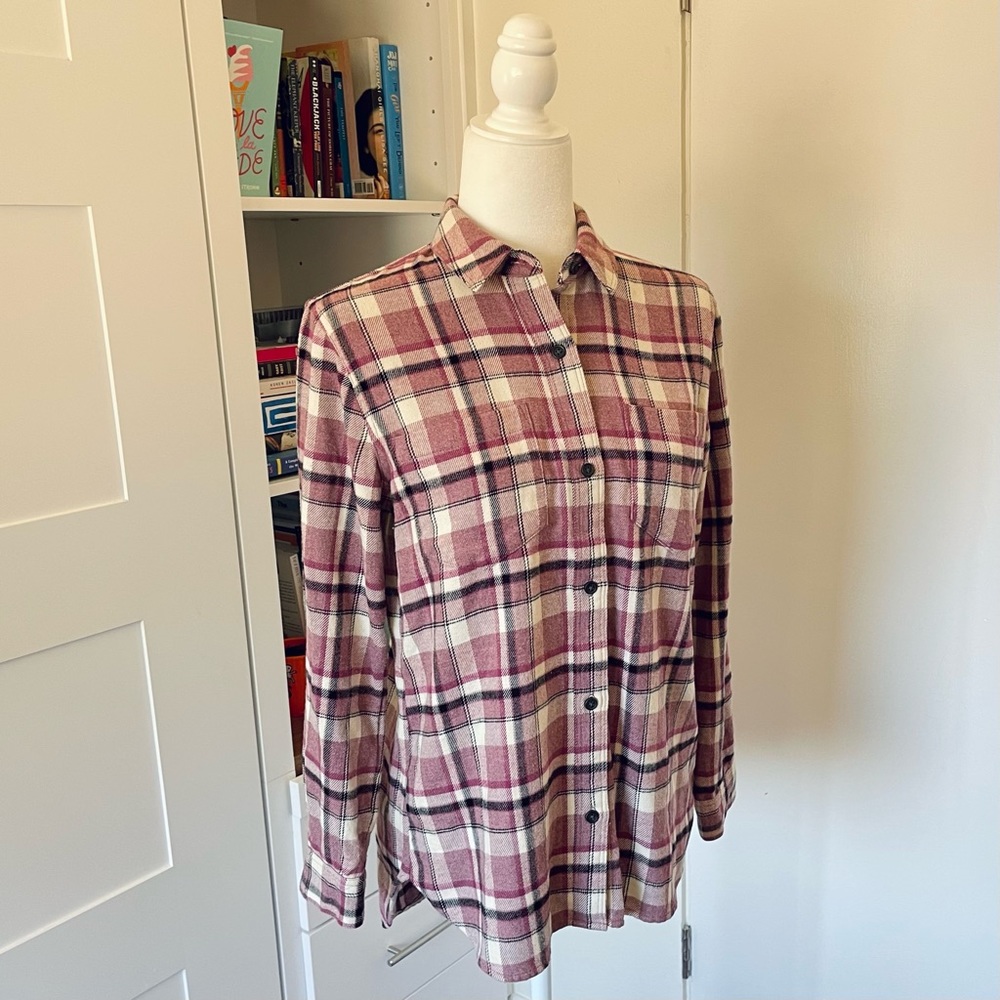 NWT Madewell Button Down Flannel
